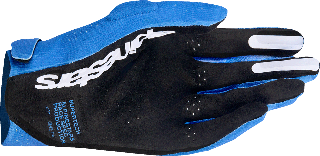 GUANTES ALPINESTARS SUPERTECH UCLA AZUL/D/P BLANCO