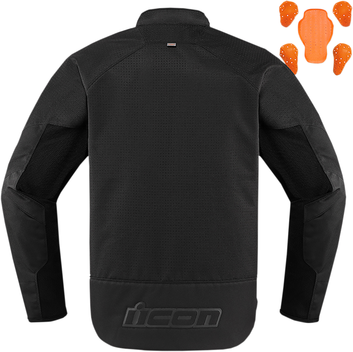 CHAQUETA ICON HOOLIGAN PERFORADA STEALTH