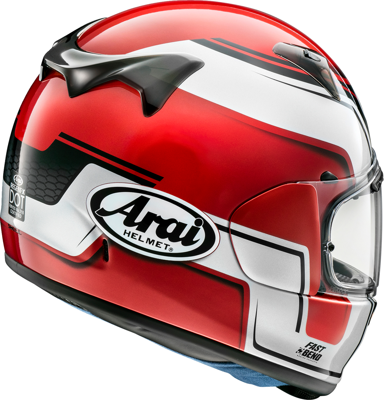 CASCO INTEGRAL ARAI HELMETS REG-X BEND ROJO