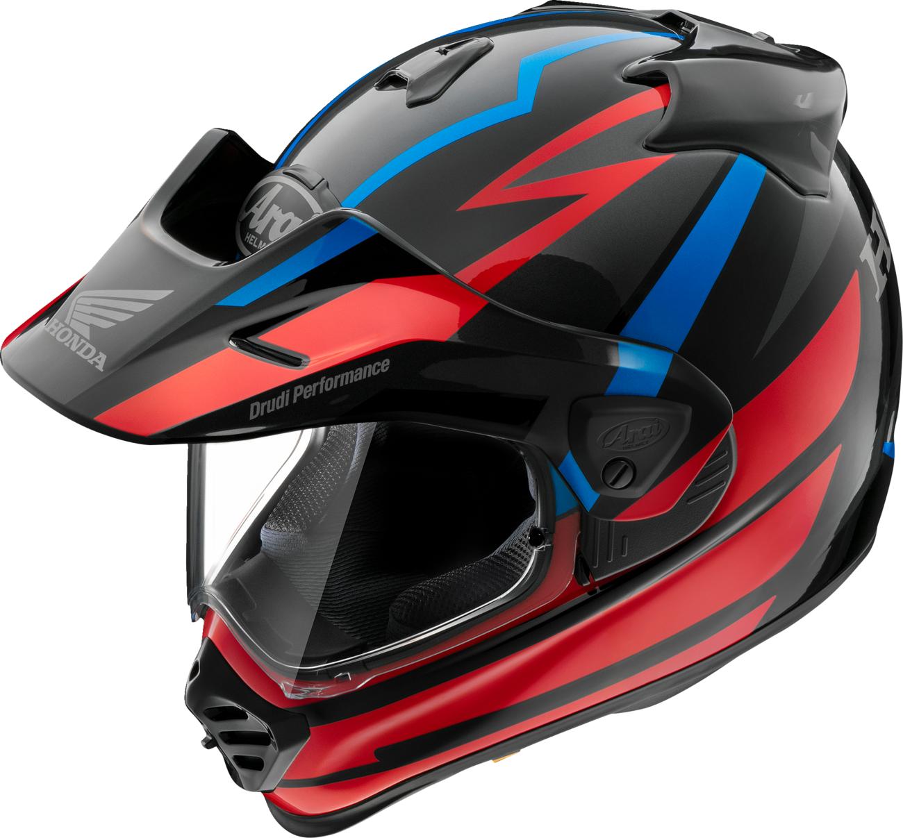 CASCO INTEGRAL ARAI HELMETS XD5 AFRICA TWIN ROJO