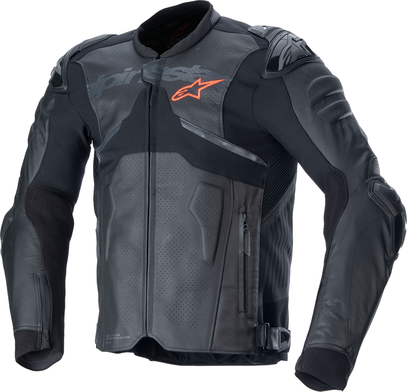 CHAQUETA DE CUERO ALPINESTARS ATEM V5 NEGRA