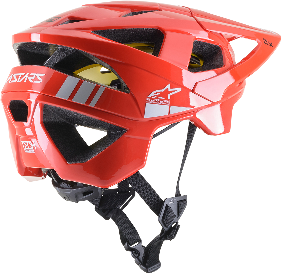 CASCO PARA BICICLETA ALPINESTARS VECTOR TECH ROJO/GRIS