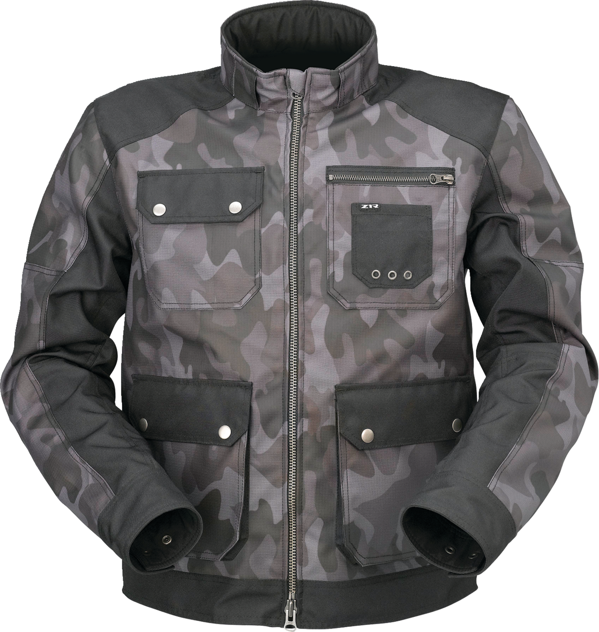 CHAQUETA Z1R CAMO GRIS/NEGRO