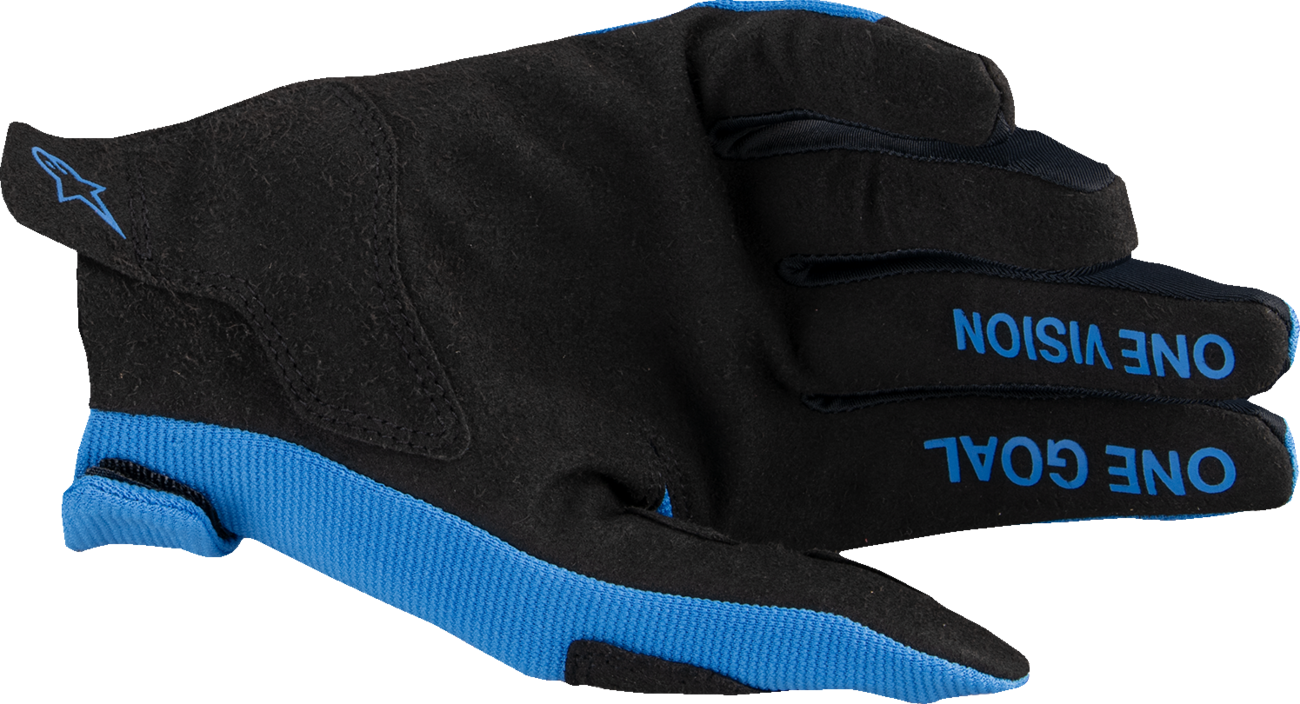 GUANTES ALPINESTARS RADAR MX AZUL/NEGRO
