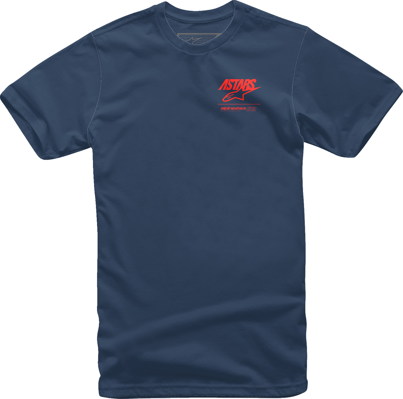 CAMISETA ALPINESTARS BACK MIX AZUL MARINO