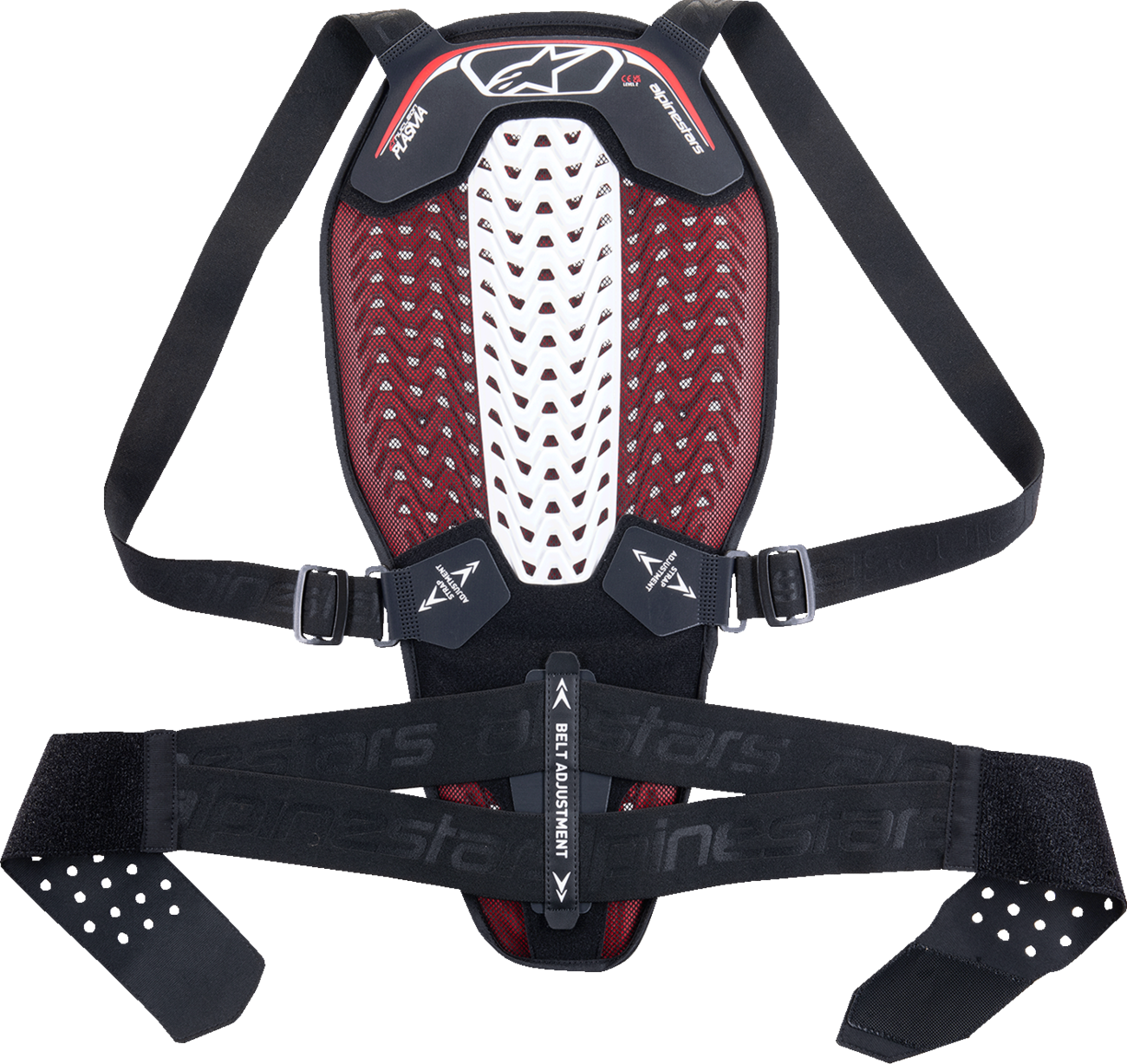PROTECCIÓN DE ESPALDA ALPINESTARS NUCLEON PLASMA NEGRO/BLANCO/ROJO