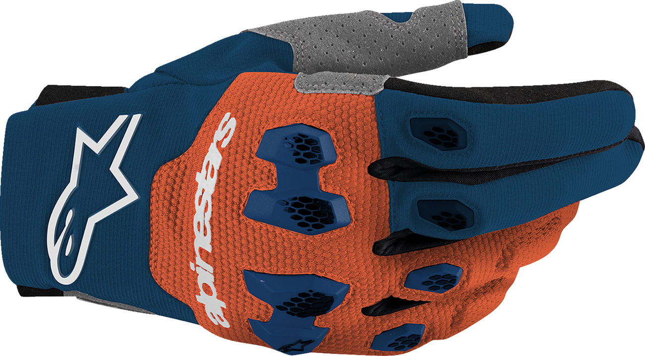 GUANTES ALPINESTARS PRO DURA AZUL MARINO/NARANJA HT/BLANCO