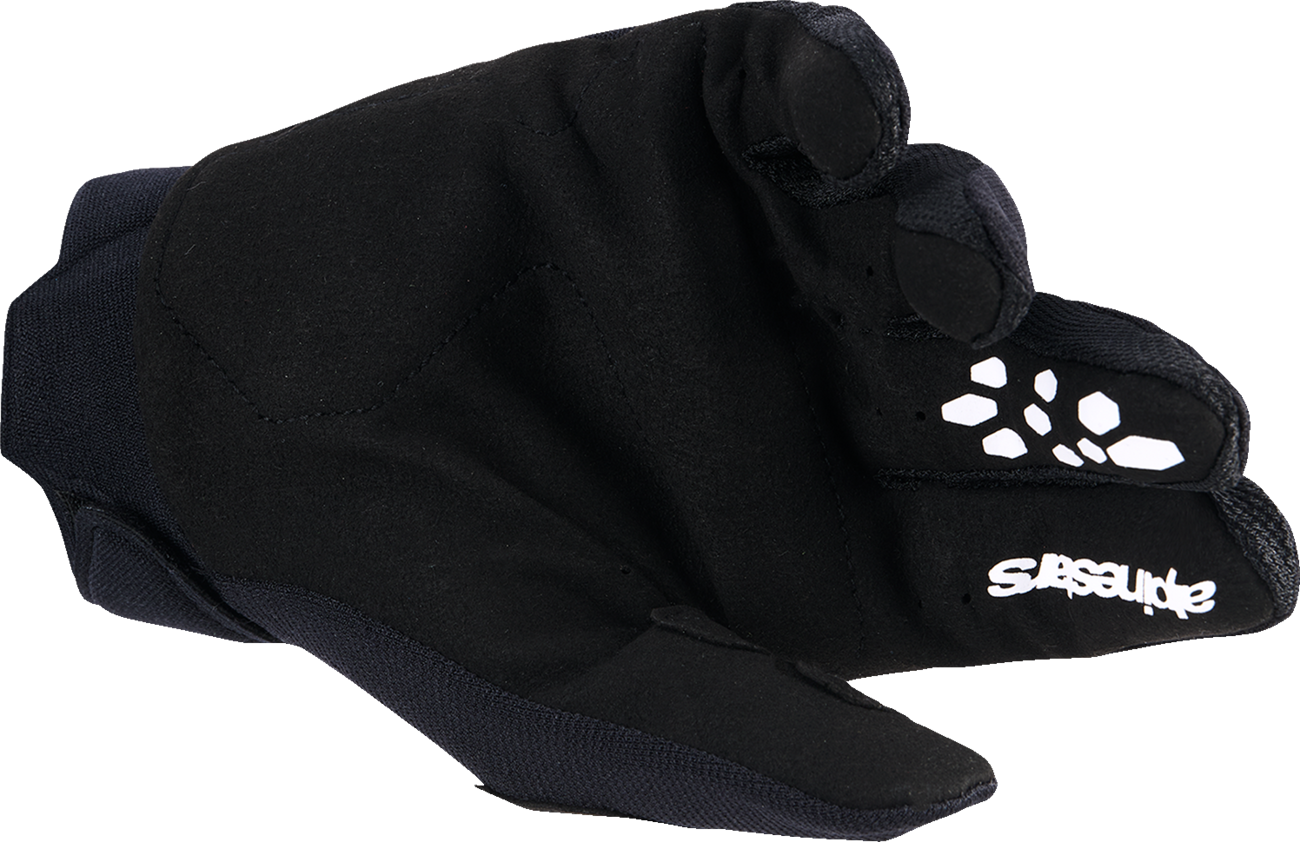 GUANTES ALPINESTARS YOUTH FULL BORE V2 NEGRO/BLANCO PARA NINO