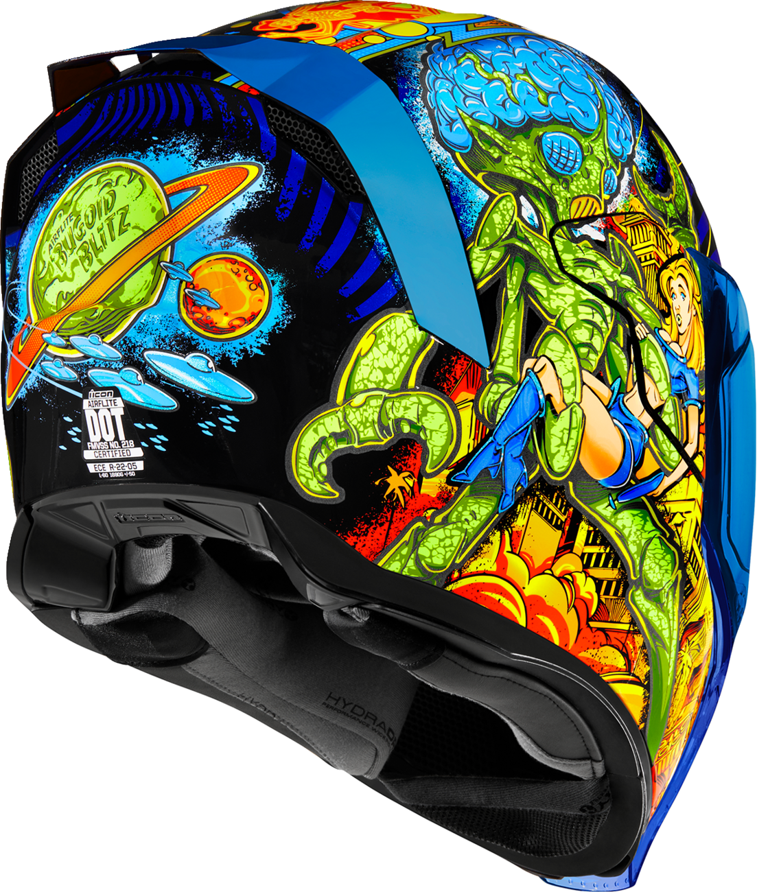CASCO ICON AIRFLITE BUGOID BLITZ AZUL
