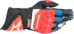GUANTES ALPINESTARS HONDA GP PRO R3 NEGRO/ROJO/AZUL