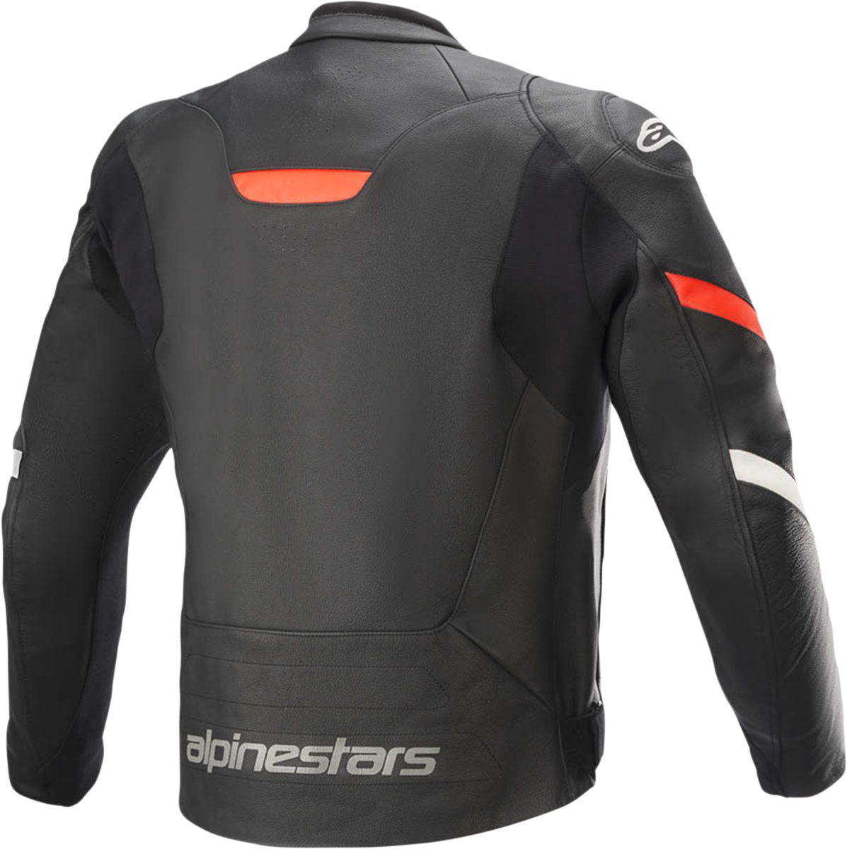 CHAQUETA ALPINESTARS FASTER V2 LEATHER NEGRO/BLANCO/ROJO