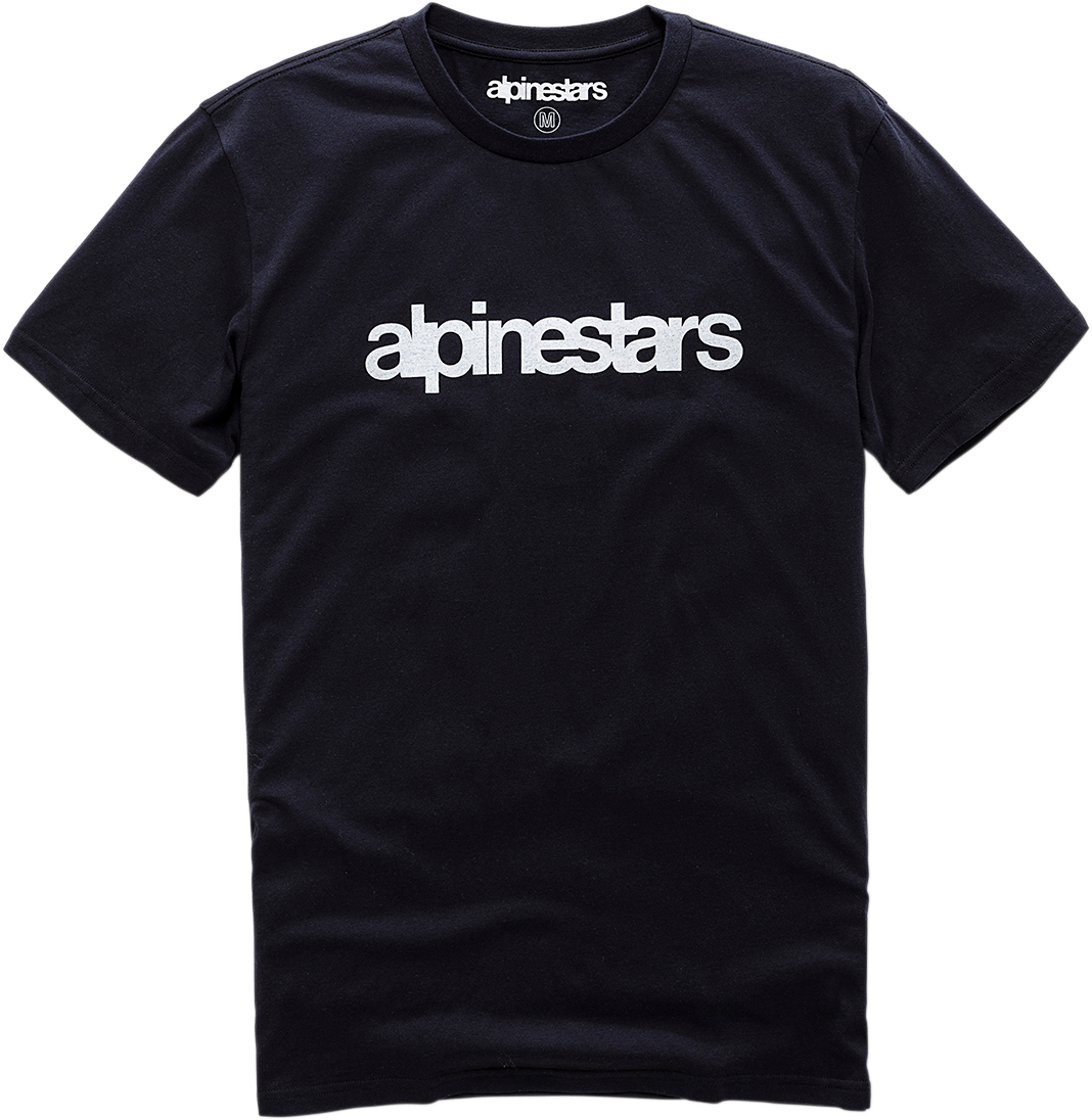 CAMISETA ALPINESTARS HERITAGE WORD NEGRO