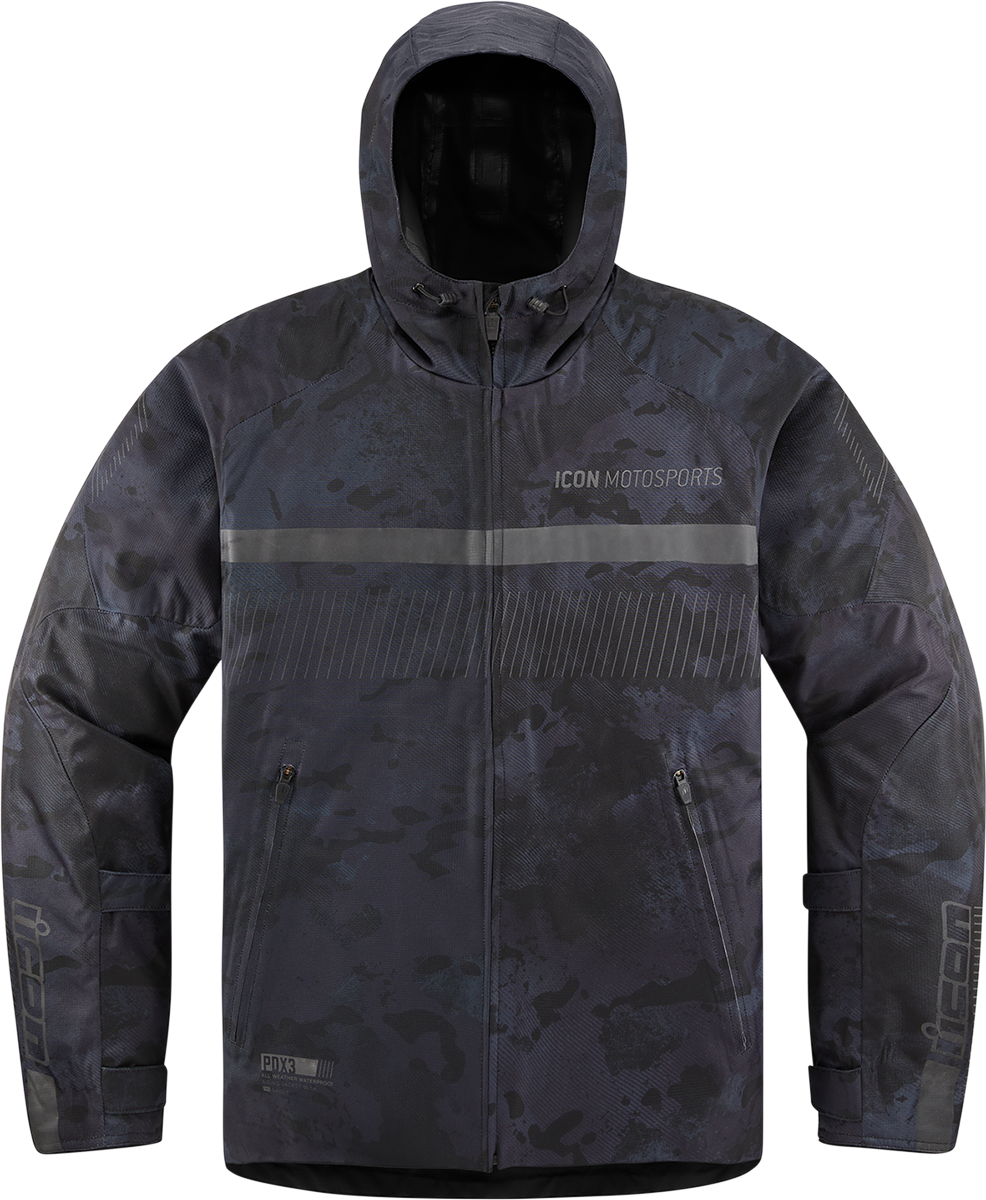 CHAQUETA ICON PDX3 CE CAMUFLAJE OSCURO