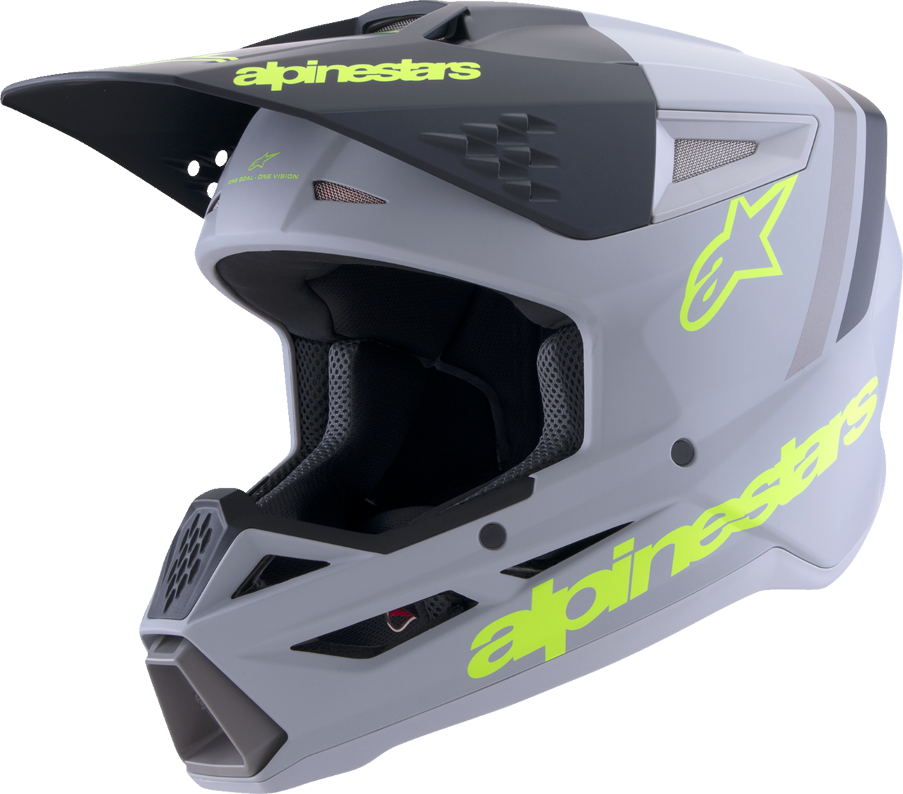 CASCO ALPINESTARS SM3 RADIUM AMARILLO FLUO MATE