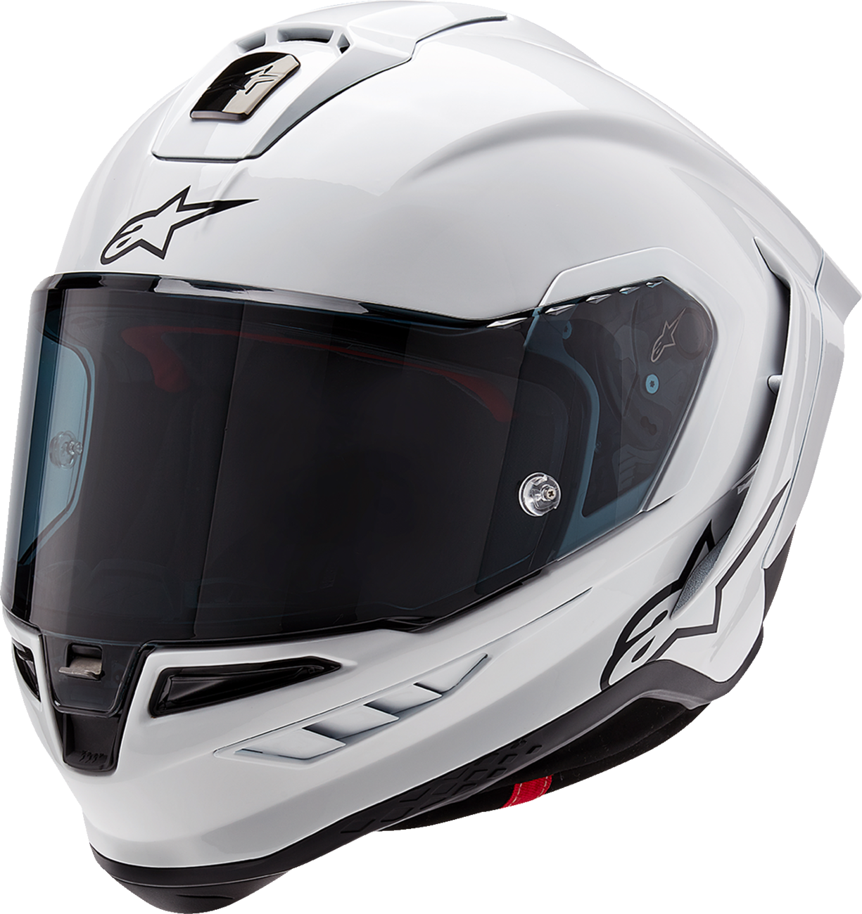 CASCO INTEGRAL ALPINESTARS SUPERTECH R10 BLANCO BRILLO Y NEGRO MATE