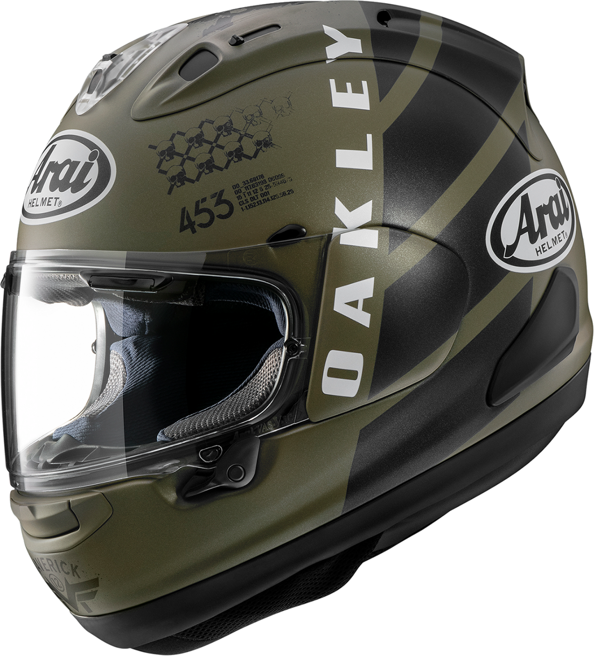 CASCO INTEGRAL ARAI CORSAIR-X OAKLEY MVK