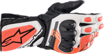 GUANTES ALPINESTARS SP-8 V3 NEGRO/BLANCO/ROJO