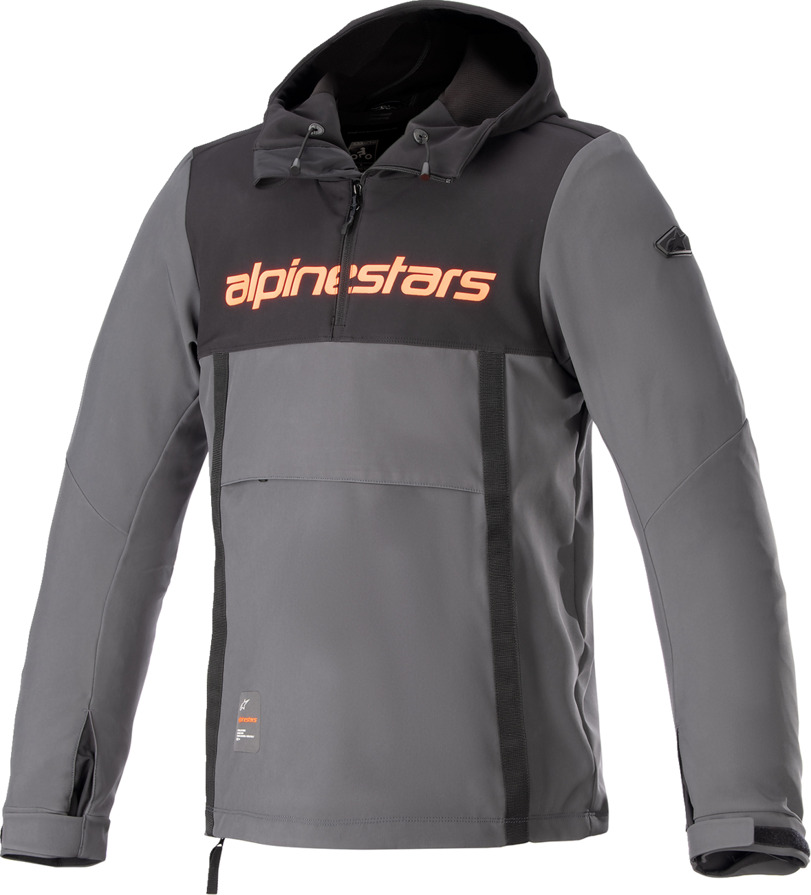 CHAQUETA ALPINESTARS SHERPA NEGRA/GRIS/ROJA