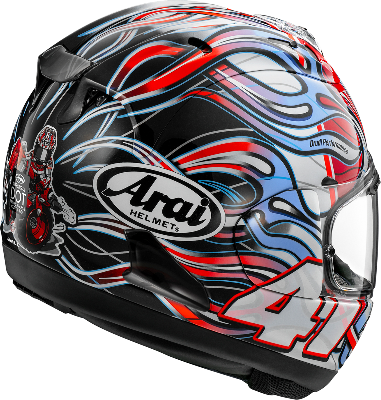 CASCO INTEGRAL ARAI HELMETS CORSAIR-X HAGA WSBK