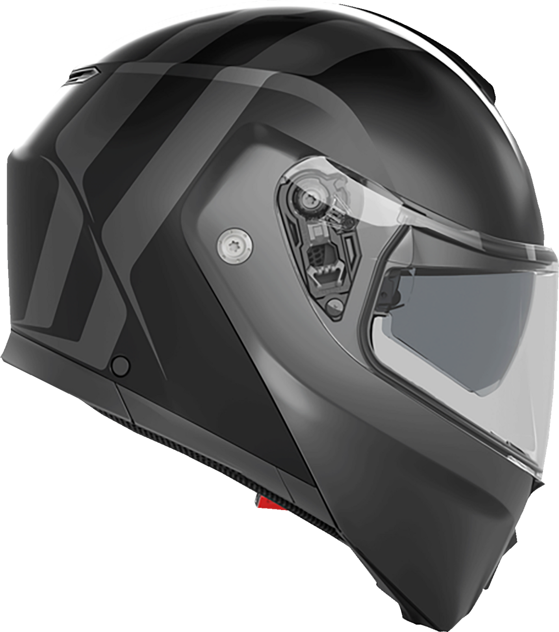 CASCO AGV STREETMODULAR RESIA NEGRO GRIS