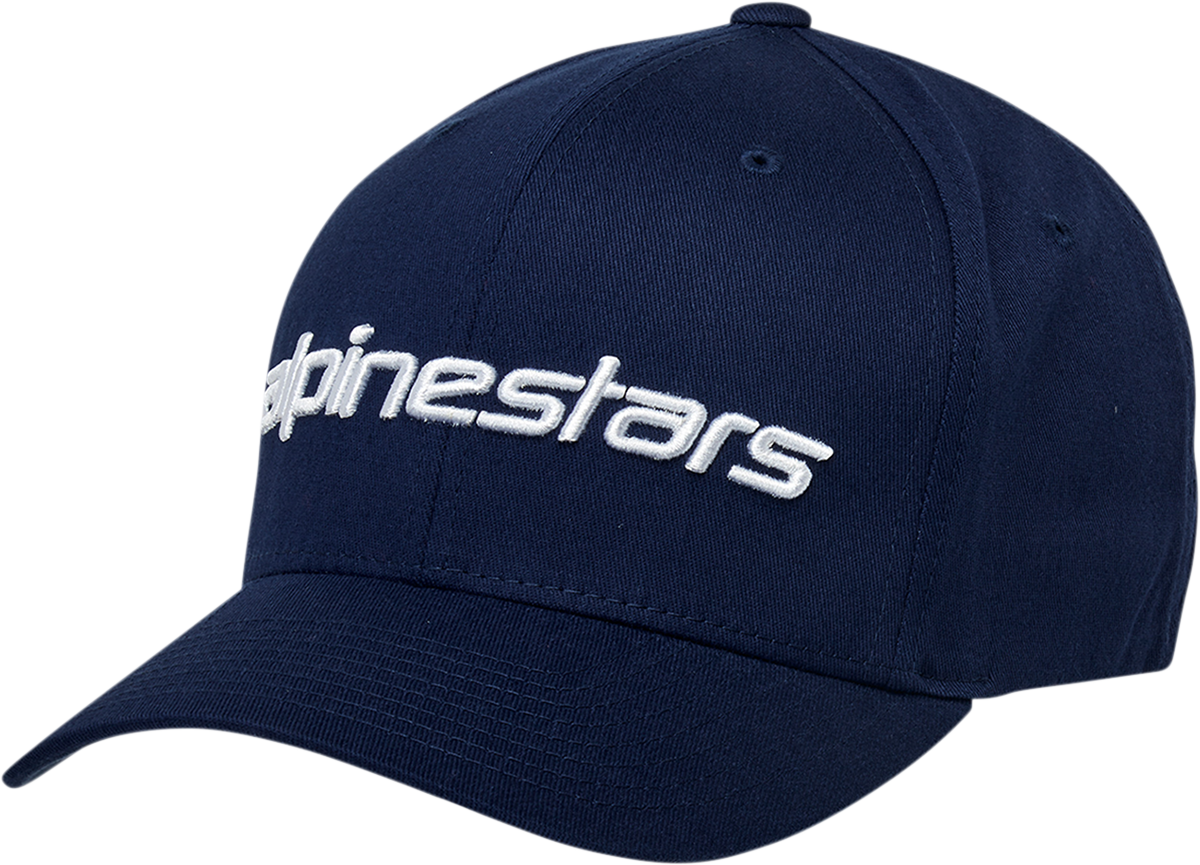 GORRA ALPINESTARS LINEAR AZUL MARINO/BLANCO