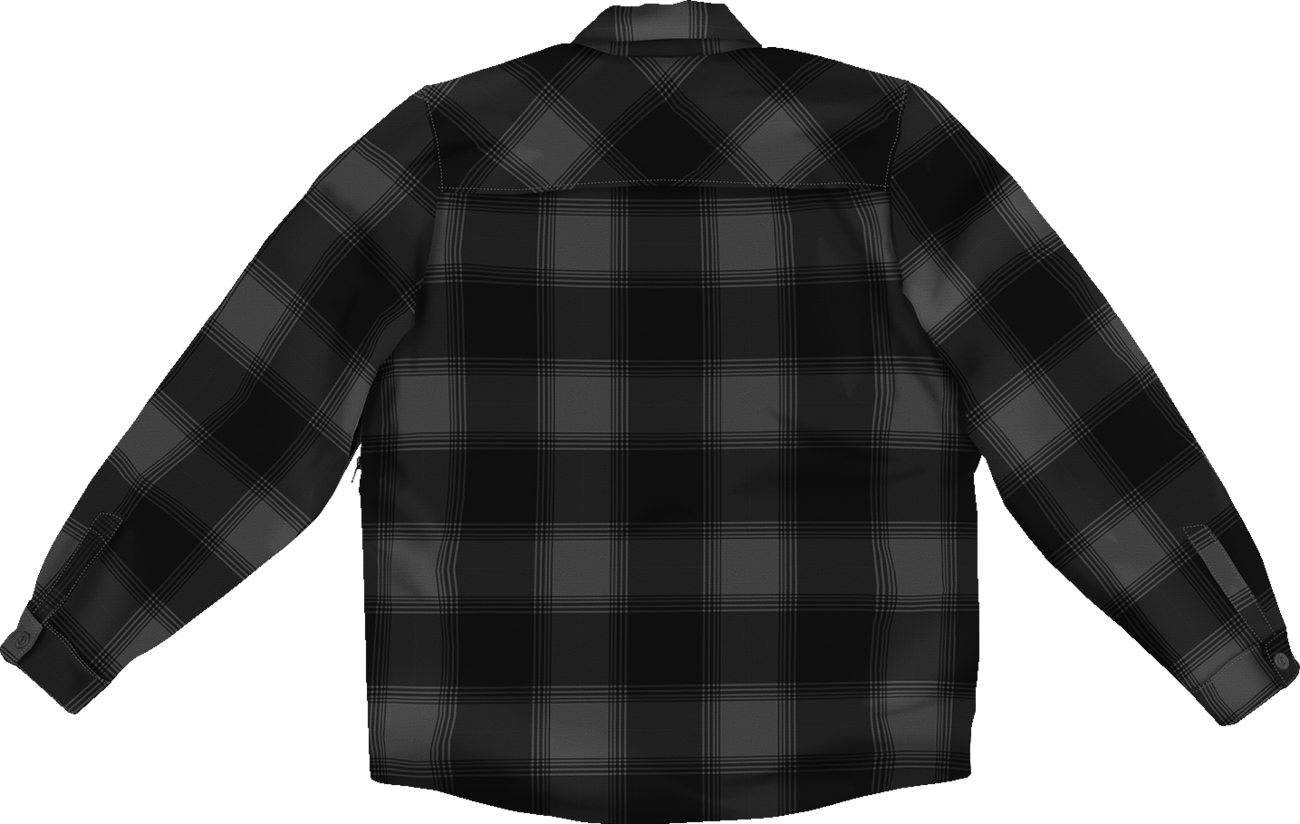 CHAQUETA ICON FALLBLOCK CX FLANNEL NEGRO
