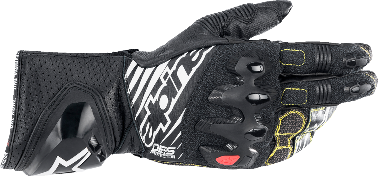 GUANTES ALPINESTARS GP TECH BLANCO/NEGRO