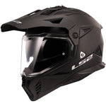 CASCO AVENTURA LS2 BLAZE II NEGRO MATE