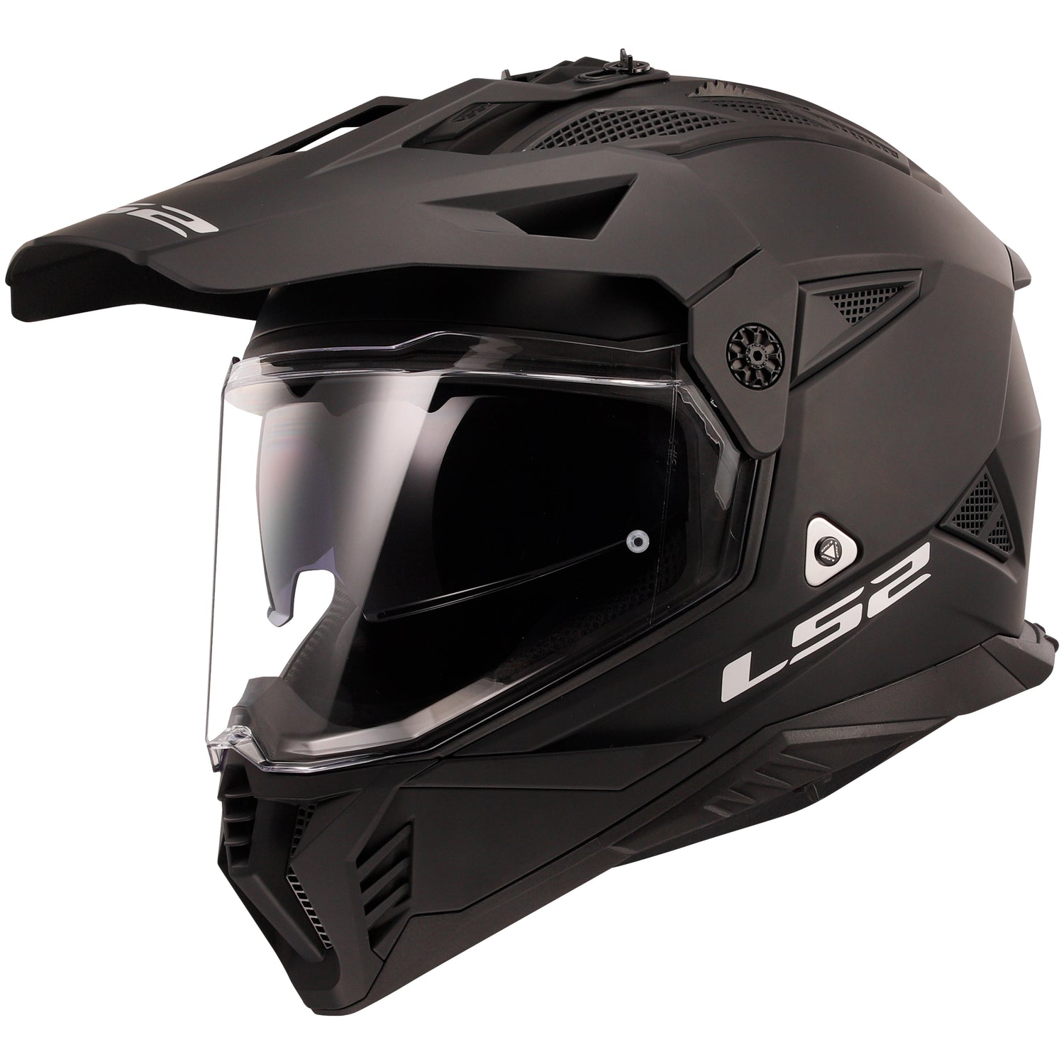 CASCO AVENTURA LS2 BLAZE II NEGRO MATE