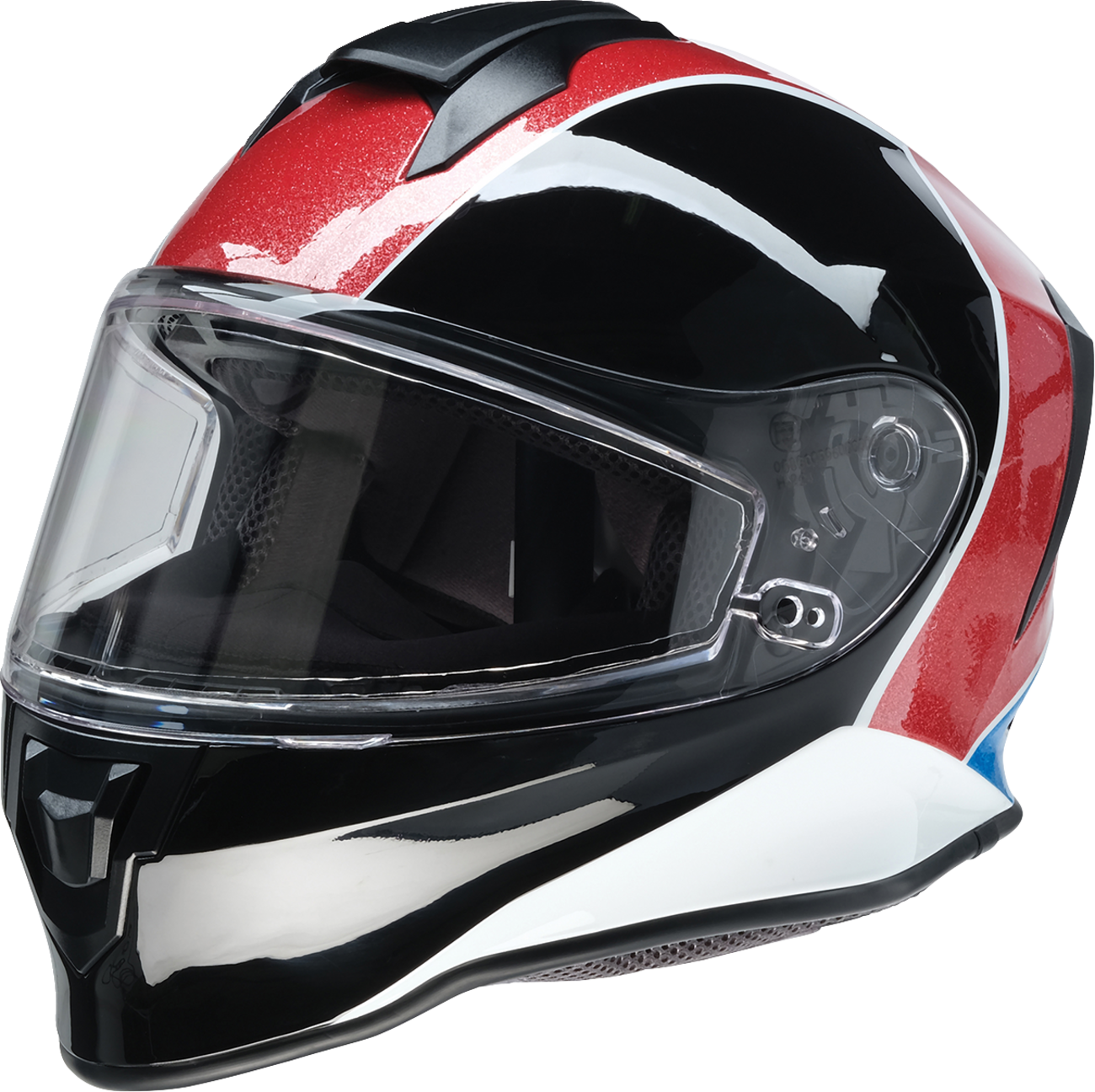CASCO PARA NIEVE JUVENIL Z1R WARRANT FRESH POW ROJO BLANCO AZUL