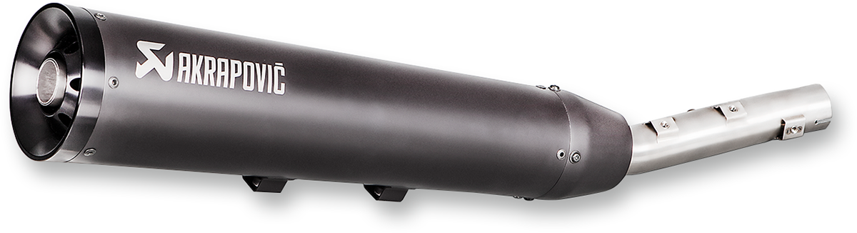 ESCAPE AKRAPOVIC SLIP-ON LINE YAMAHA SCR950 XV950 NEGRO