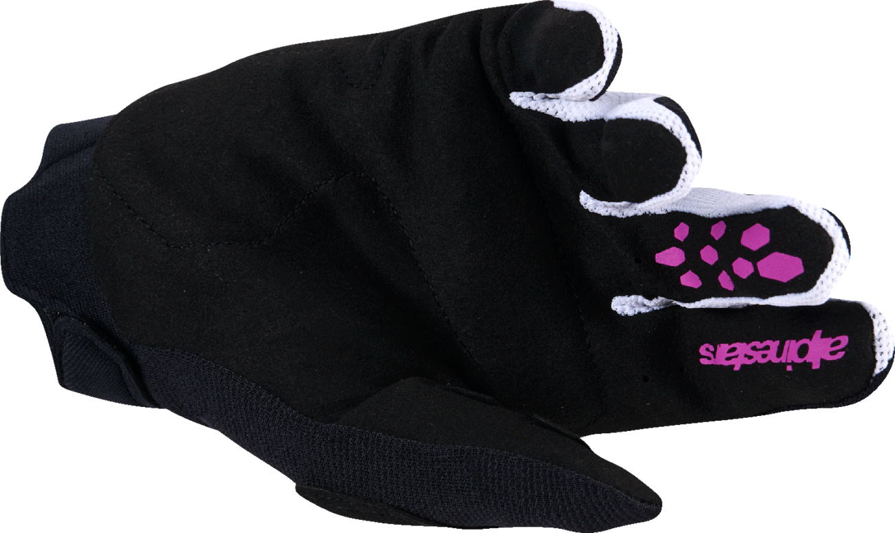 GUANTES ALPINESTARS FULL BORE V2 PURPURA/NEGRO