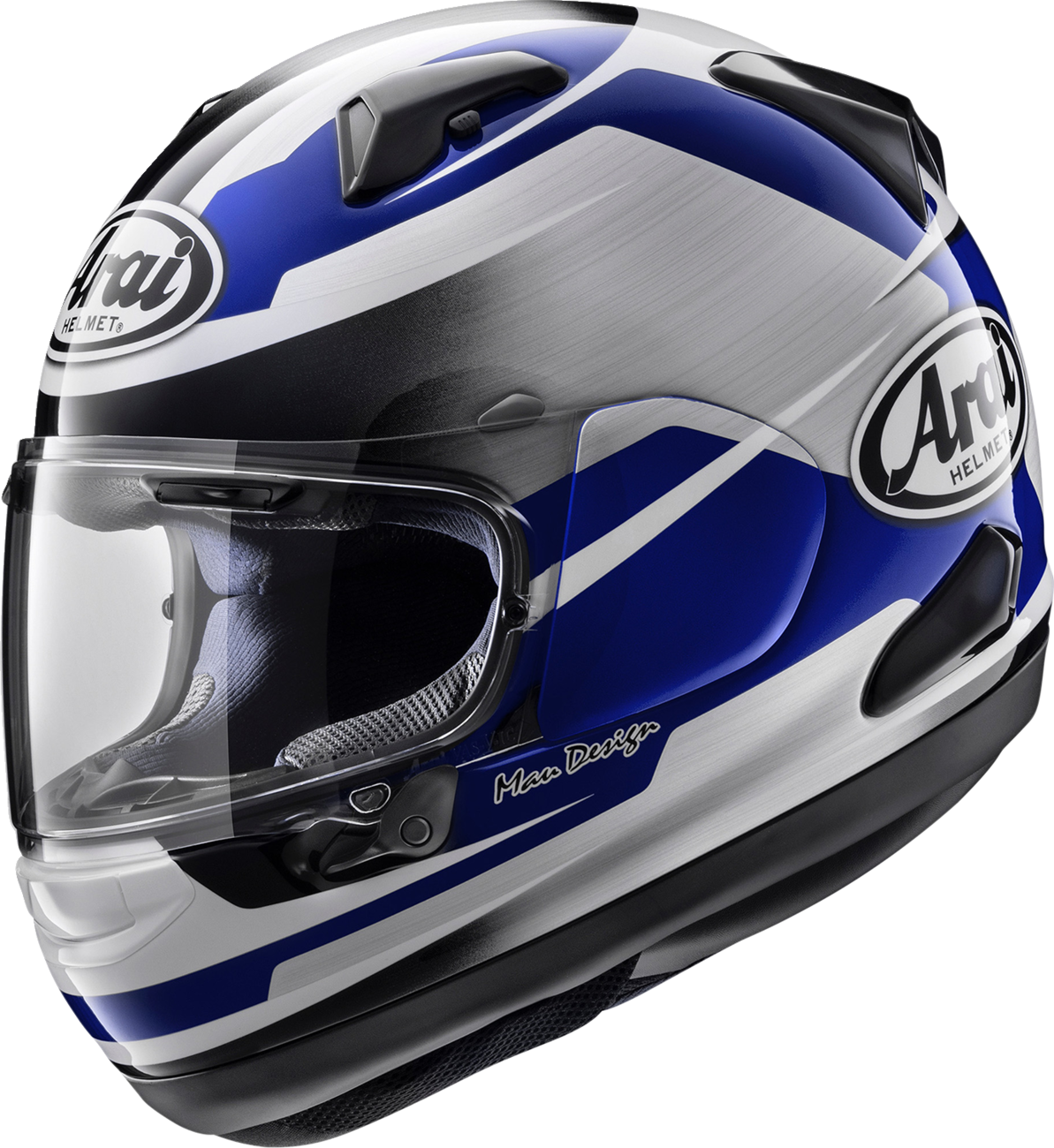 CASCO INTEGRAL ARAI QUANTUM-X ACERO NEGRO BRILLANTE