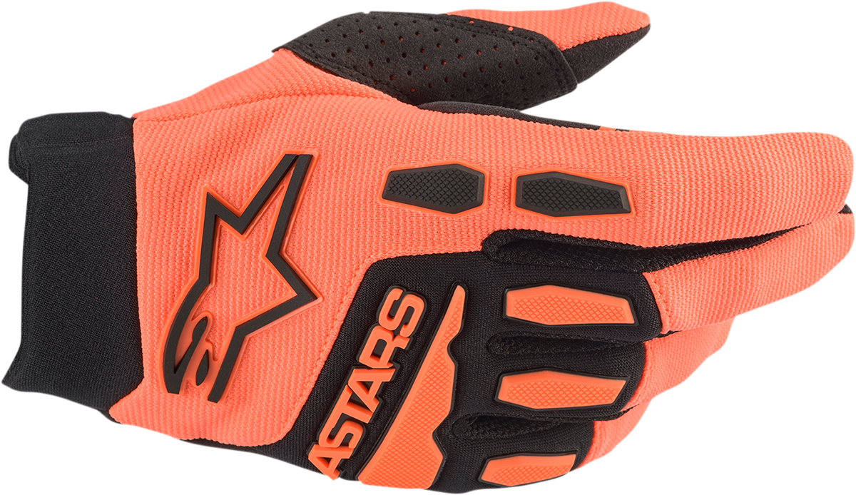 GUANTES ALPINESTARS FULL BORE NARANJA/NEGRO