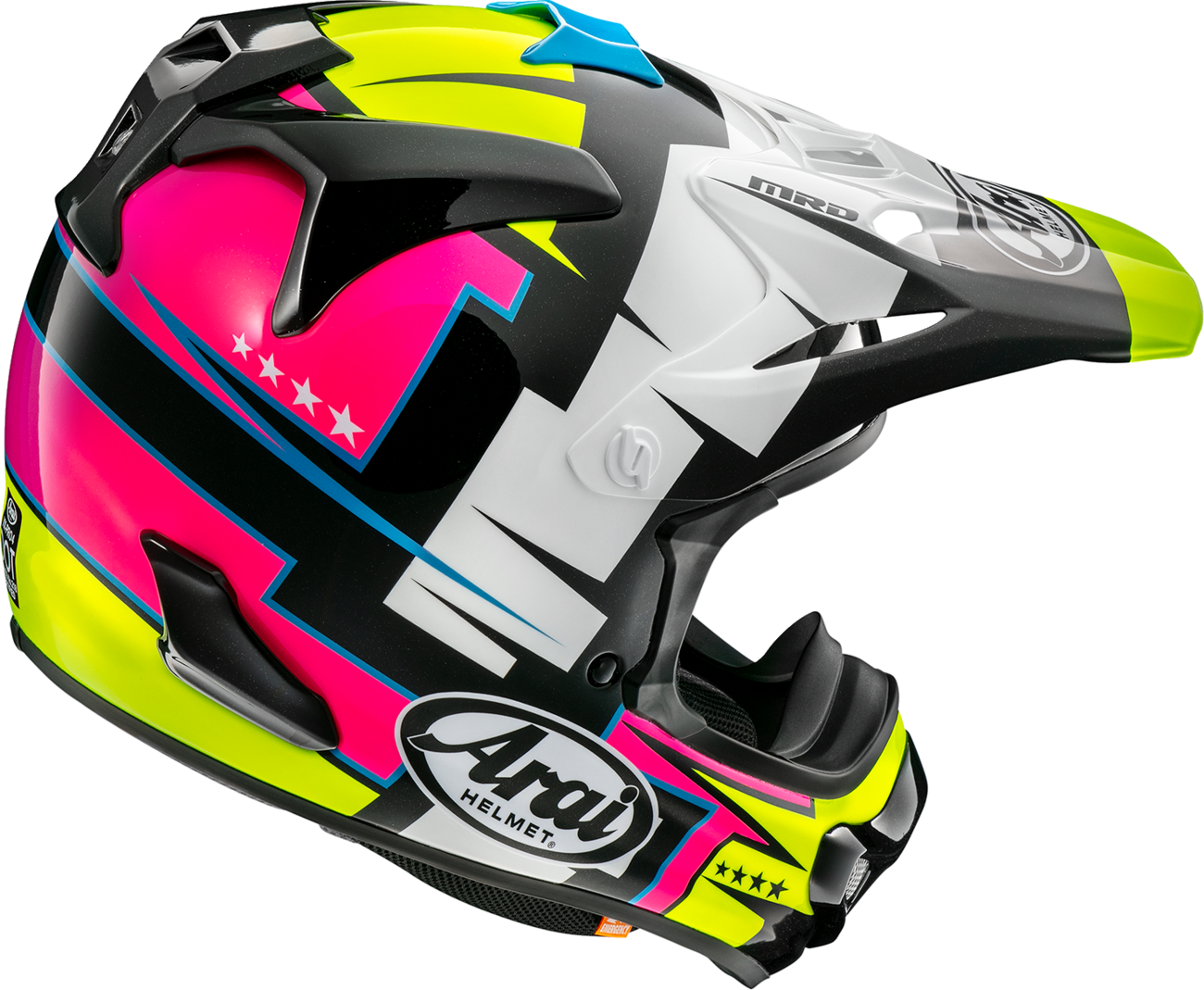CASCO ARAI VX-PRO4 BATTLE AMARILLO