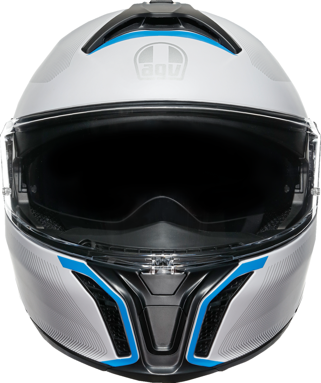 CASCO AGV TOURMODULAR FREQUENCY GRIS AZUL
