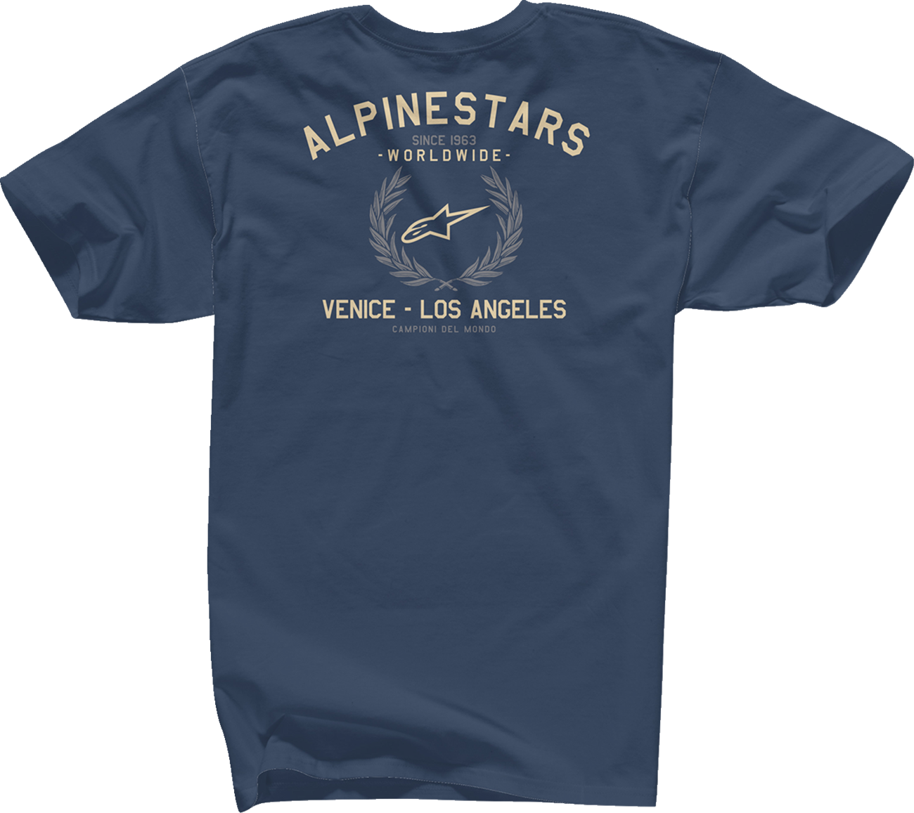 CAMISETA ALPINESTARS WREATH AZUL MARINO
