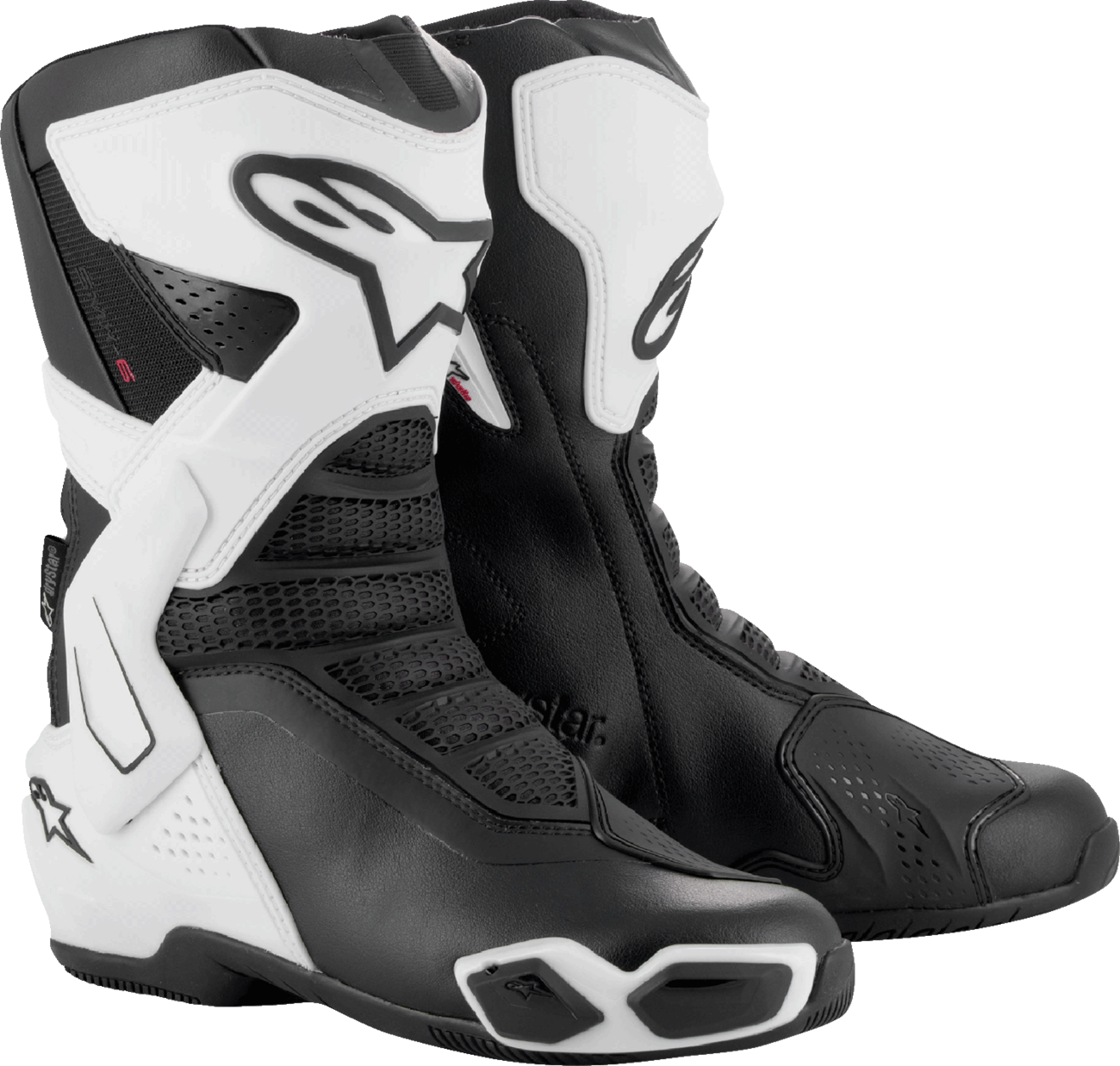 BOTAS ALPINESTARS STELLA SMX-6 V3 DRYSTAR BLANCO/NEGRO PARA DAMA