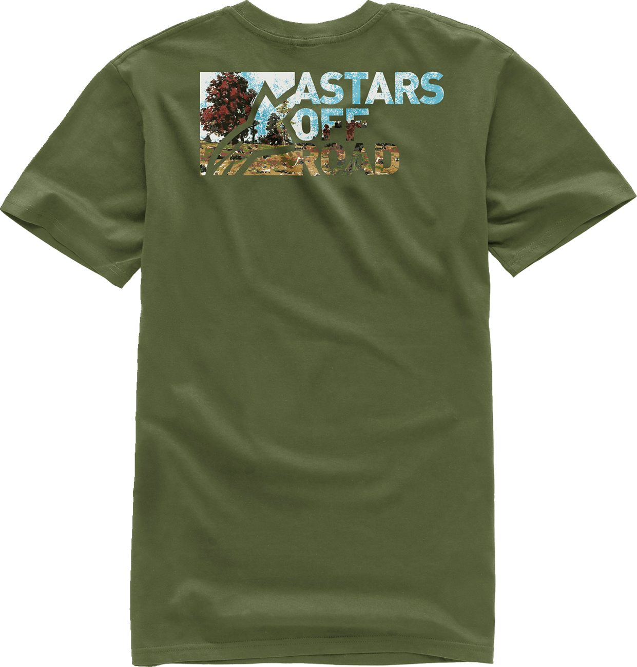 CAMISETA ALPINESTARS PAINTED MILITARY