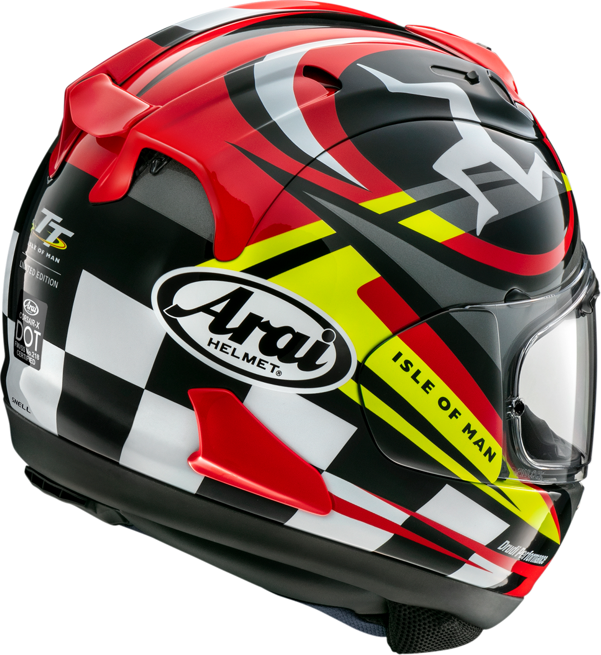 CASCO INTEGRAL ARAI HELMETS CORSAIR-X IOM TT 2023