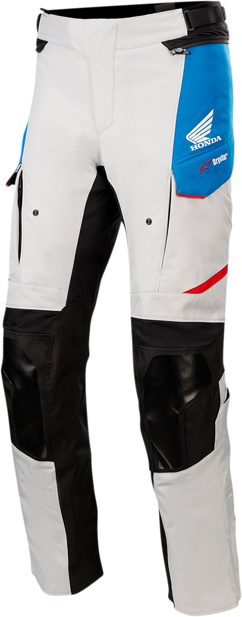 PANTALONES ALPINESTARS ANDES V3 DRYSTAR® GRIS/NEGRO/ROJO