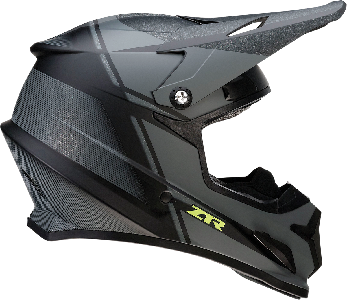 CASCO Z1R RISE CAMBIO NEGRO ALTO-VISIBILIDAD