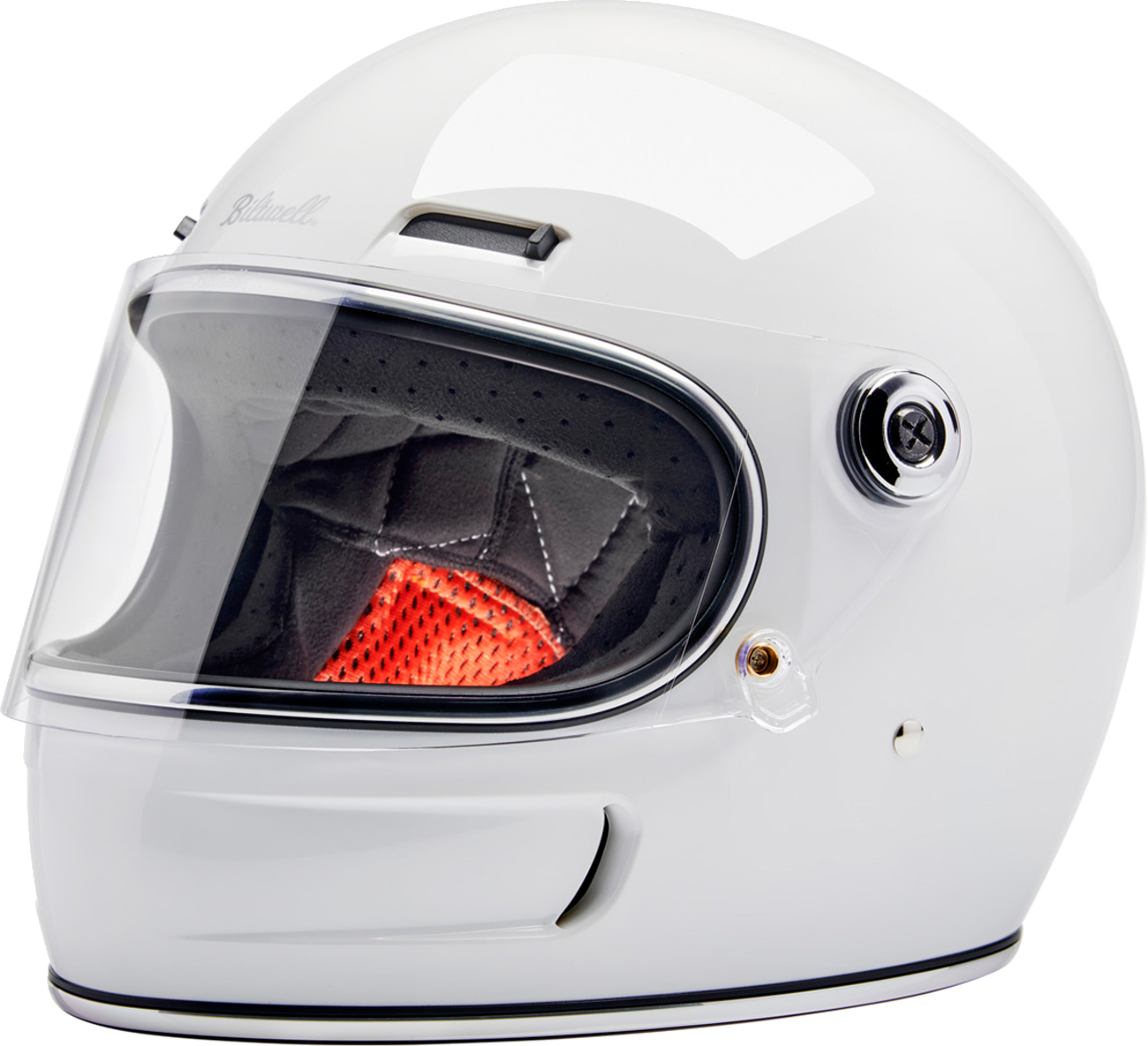 CASCO INTEGRAL BILTWELL GRINGO SV BLANCO BRILLANTE