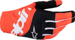 GUANTES MOTOCROSS ALPINESTARS TECHSTAR NEGRO/NARANJA