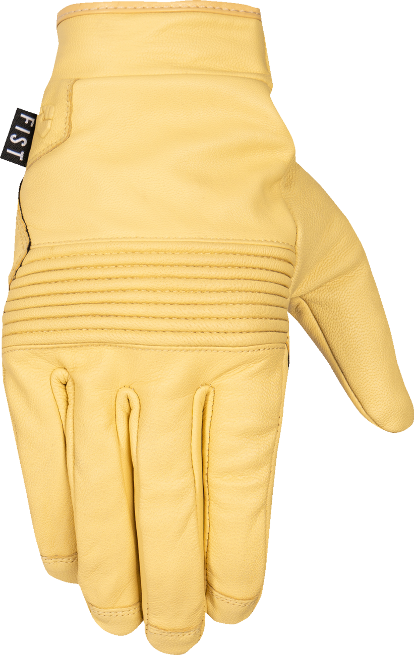 GUANTES DE CUERO FIST HANDWEAR ROAD WARRIOR AMARILLO