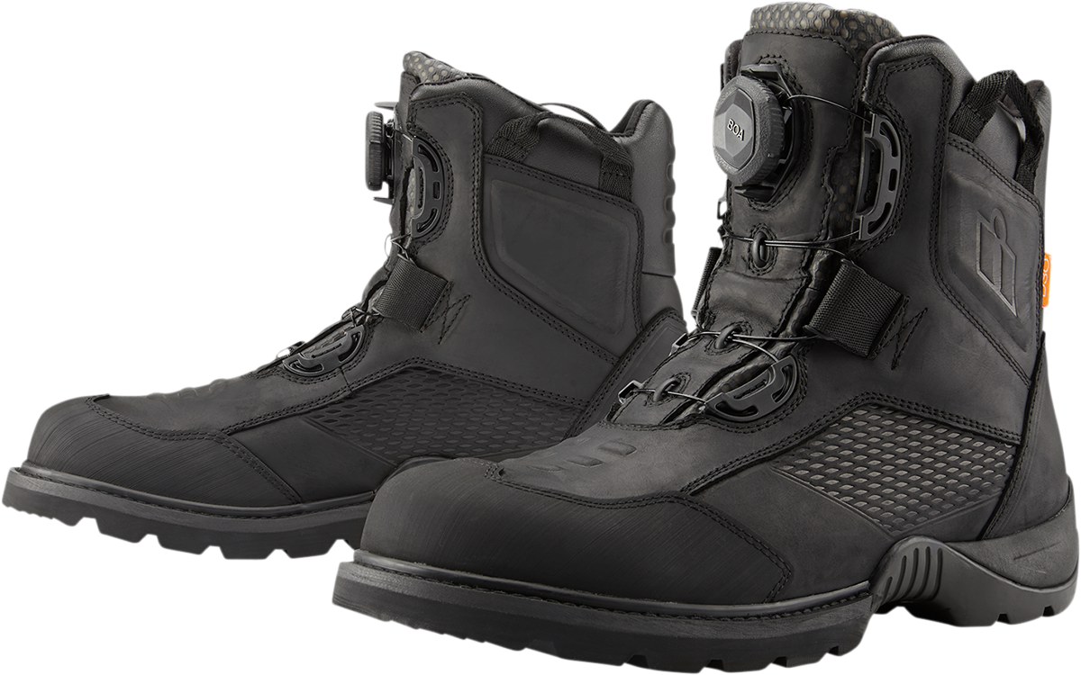 BOTAS ICON STORMHAWK NEGRO