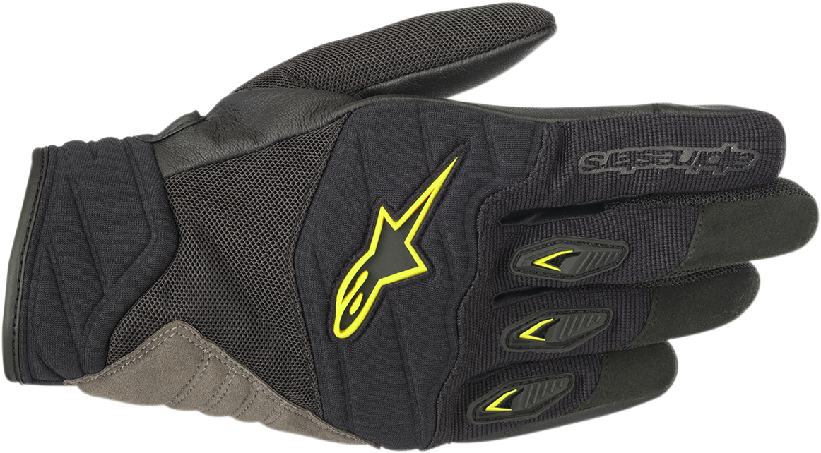 GUANTES ALPINESTARS SHORE NEGRO/AMARILLO