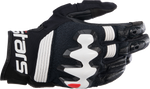 GUANTES ALPINESTARS HALO NEGRO/BLANCO