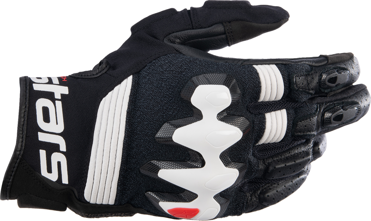 GUANTES ALPINESTARS HALO NEGRO/BLANCO