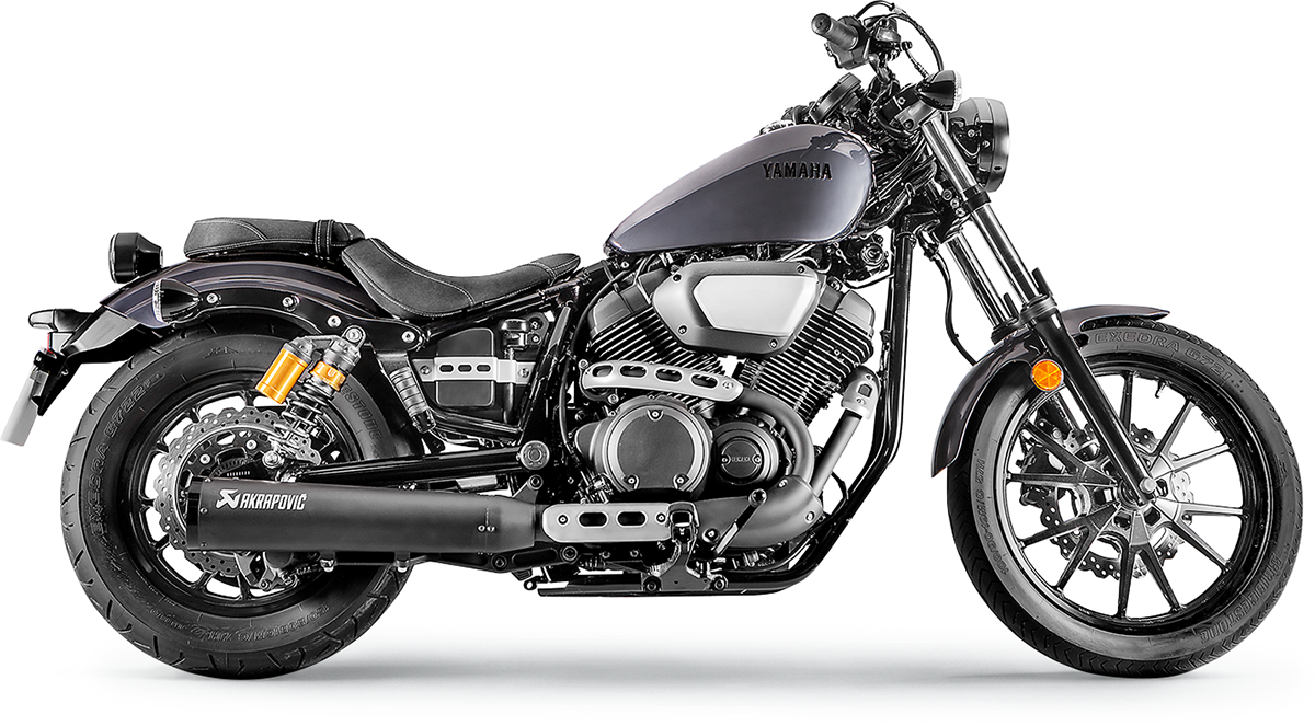 ESCAPE AKRAPOVIC SLIP-ON LINE YAMAHA SCR950 XV950 NEGRO